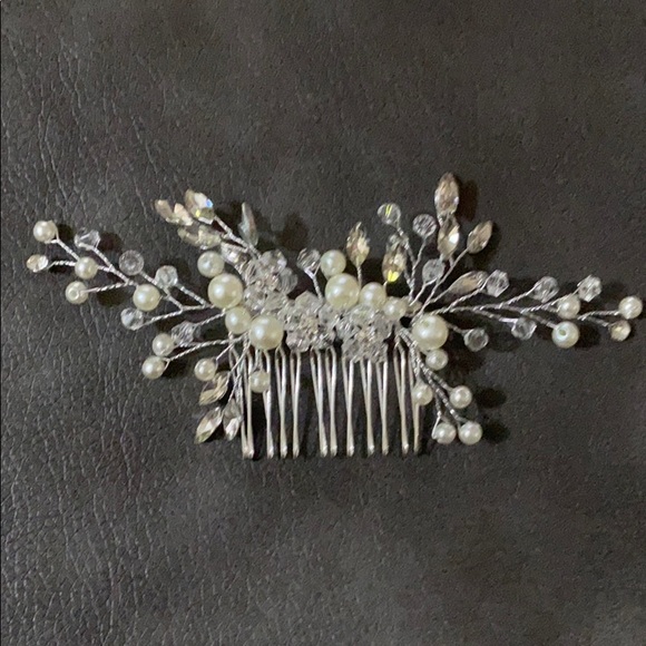 Pearl hair comb - Picture 2 of 4